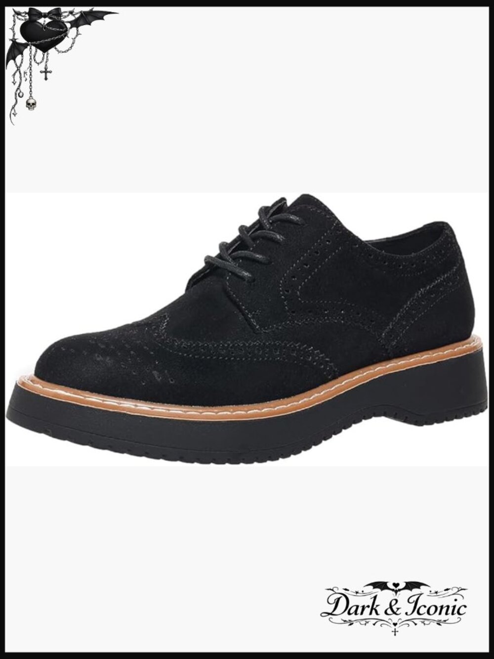 Chunky Platform Lace Up Oxfords Non-Slip Loafers